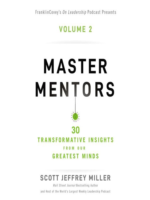 Title details for Master Mentors Volume 2 by Scott Jeffrey Miller - Available